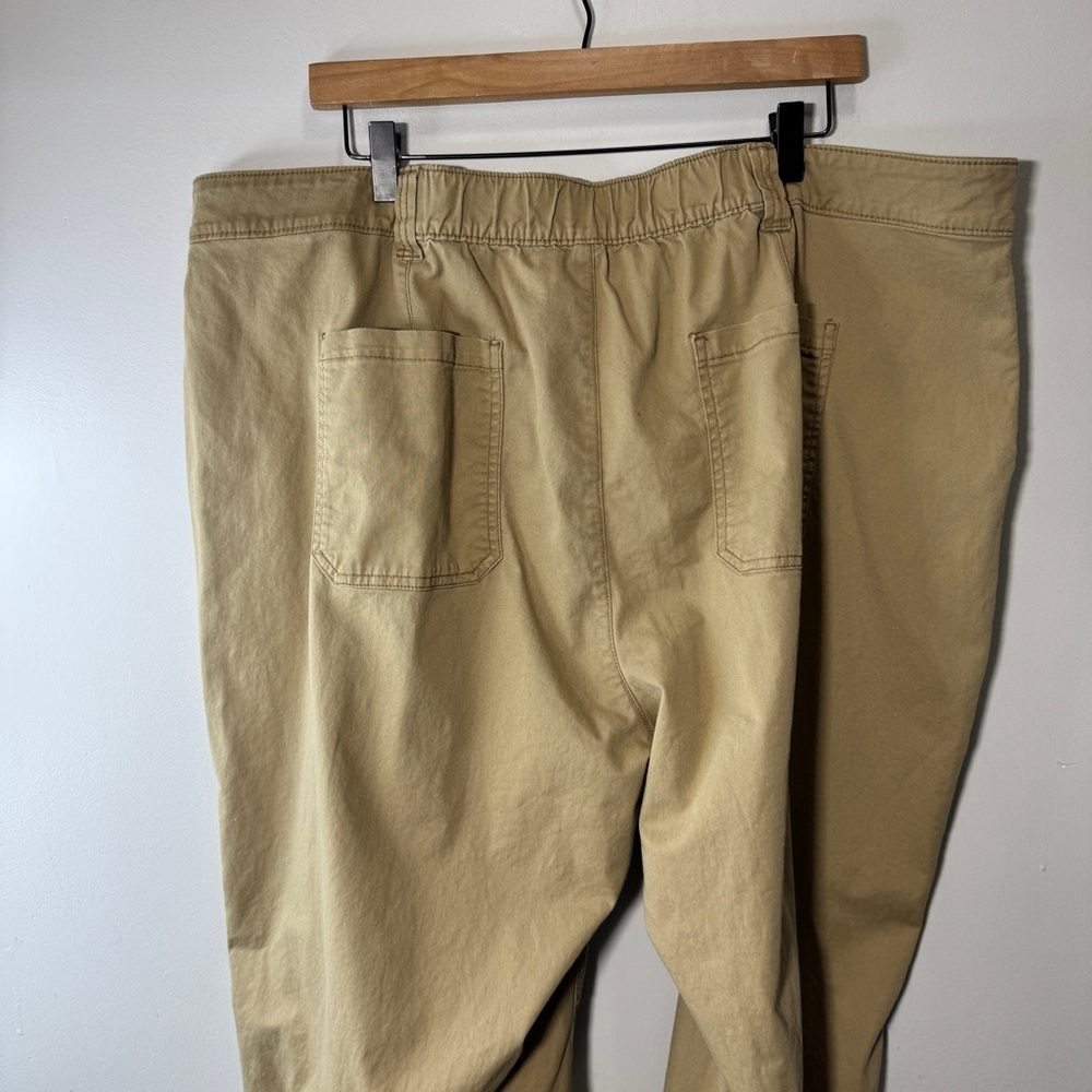 Old Navy Tan High-Waisted OGC Chino Cargo Pants Size XXL - Picture 7 of 13